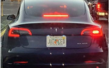 JUI CED - Vanity License Plate by Busted Ride