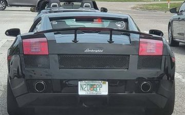 N2DEEPP - Vanity License Plate by Busted Ride