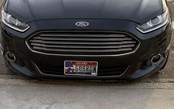 GOBRNDN - Vanity License Plate by Busted Ride