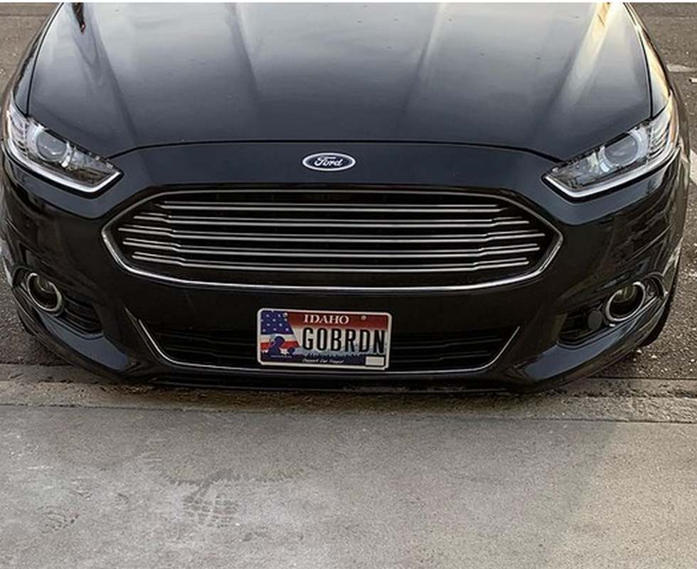 GOBRNDN - Vanity License Plate by Busted Ride