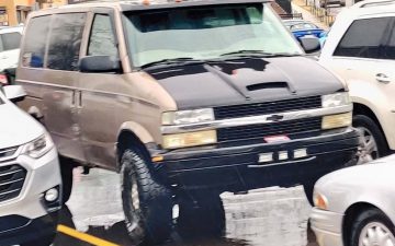 Chevrolet Lifted Van, Custom Hood - Weird Cars by Busted Ride