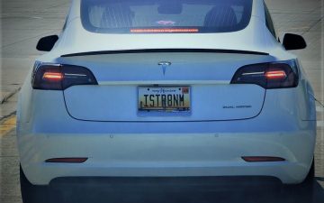 ISTR8NM - Vanity License Plate by Busted Ride