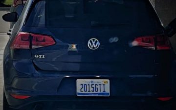 2015GTI - Vanity License Plate by Busted Ride