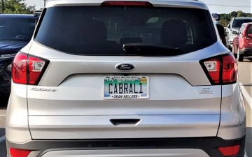 CABRAL1 - Vanity License Plate by Busted Ride