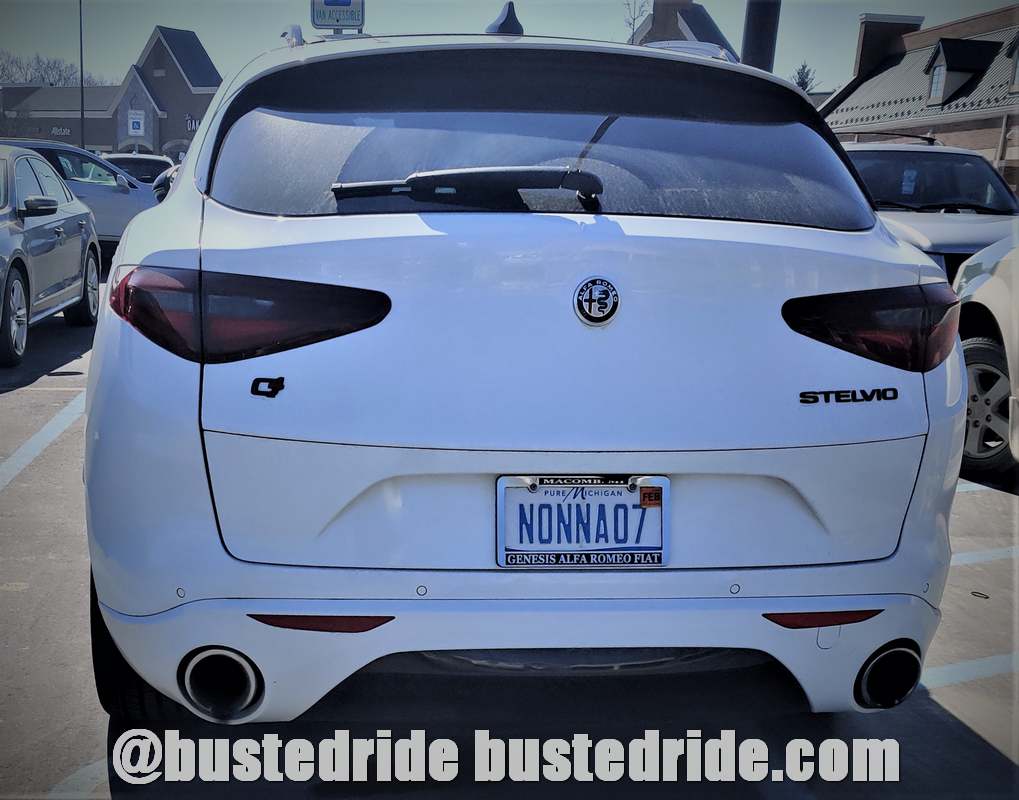 NONNA07 - Vanity License Plate by Busted Ride