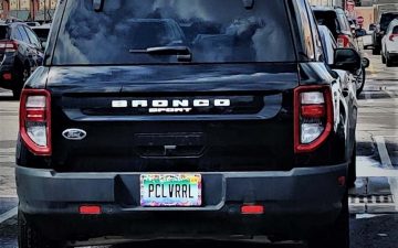 PCLVRRL - Vanity License Plate by Busted Ride