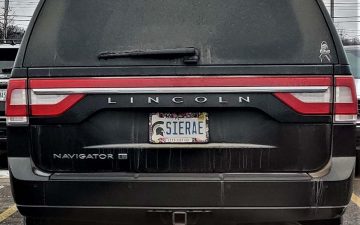 SIERAE - Vanity License Plate by Busted Ride