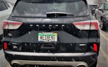 WEIHENG - Vanity License Plate by Busted Ride