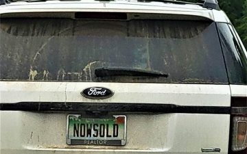 NOWSOLD - Vanity License Plate by Busted Ride