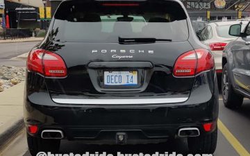 DECO I4 - Vanity License Plate by Busted Ride