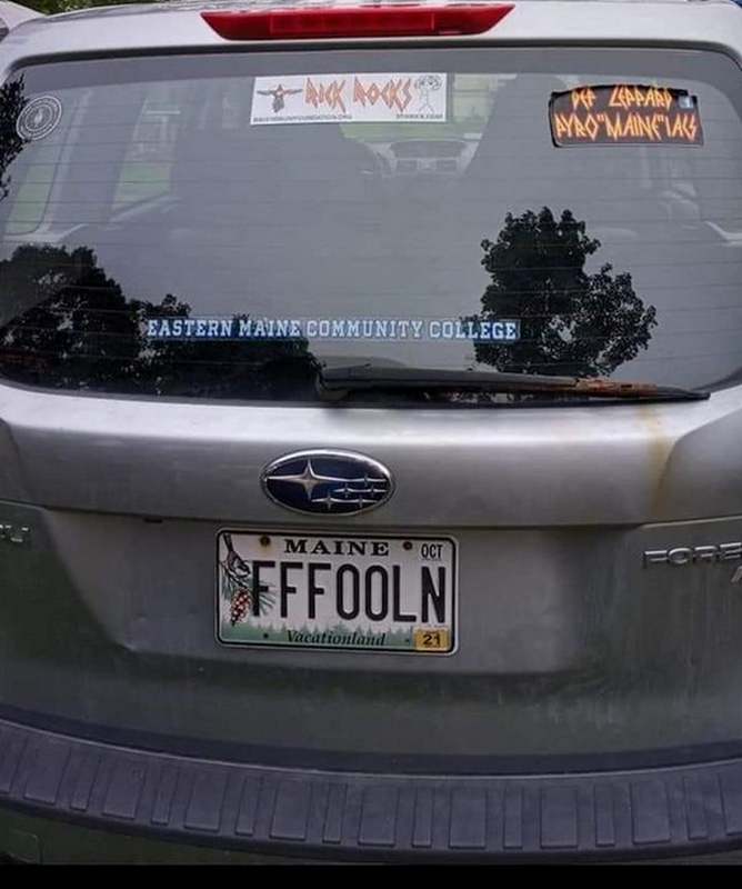FFFOOLN - Vanity License Plate by Busted Ride