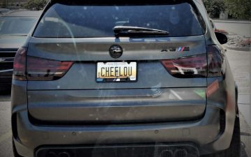 CHEFLOU - Vanity License Plate by Busted Ride