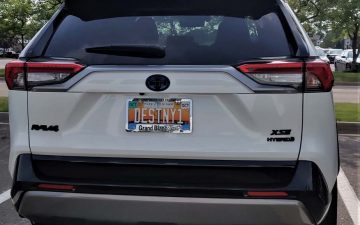 DESTNY1 - Vanity License Plate by Busted Ride