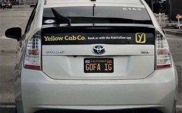GOFA IG - Vanity License Plate by Busted Ride
