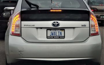 JWALIN - Vanity License Plate by Busted Ride