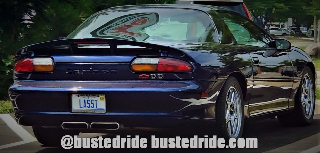 LASST - Vanity License Plate by Busted Ride