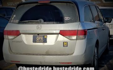 QPR - Vanity License Plate by Busted Ride