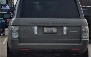 SF5G - Vanity License Plate by Busted Ride