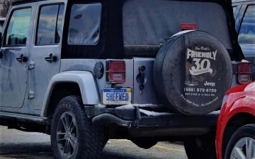 SHEEWED - Vanity License Plate by Busted Ride