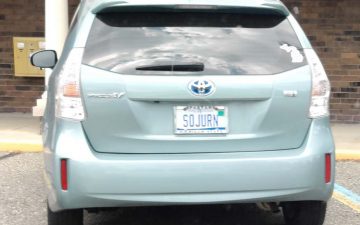SOJURN - Vanity License Plate by Busted Ride