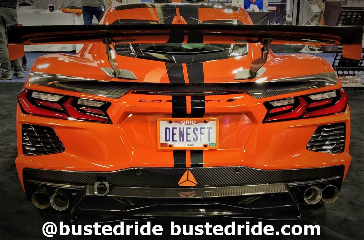DEWESFT - Vanity License Plate by Busted Ride