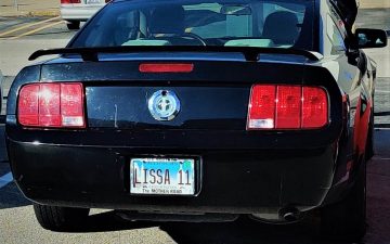 LISSA 11 - Vanity License Plate by Busted Ride