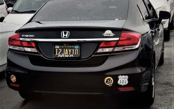 12JAY10 - Vanity License Plate by Busted Ride