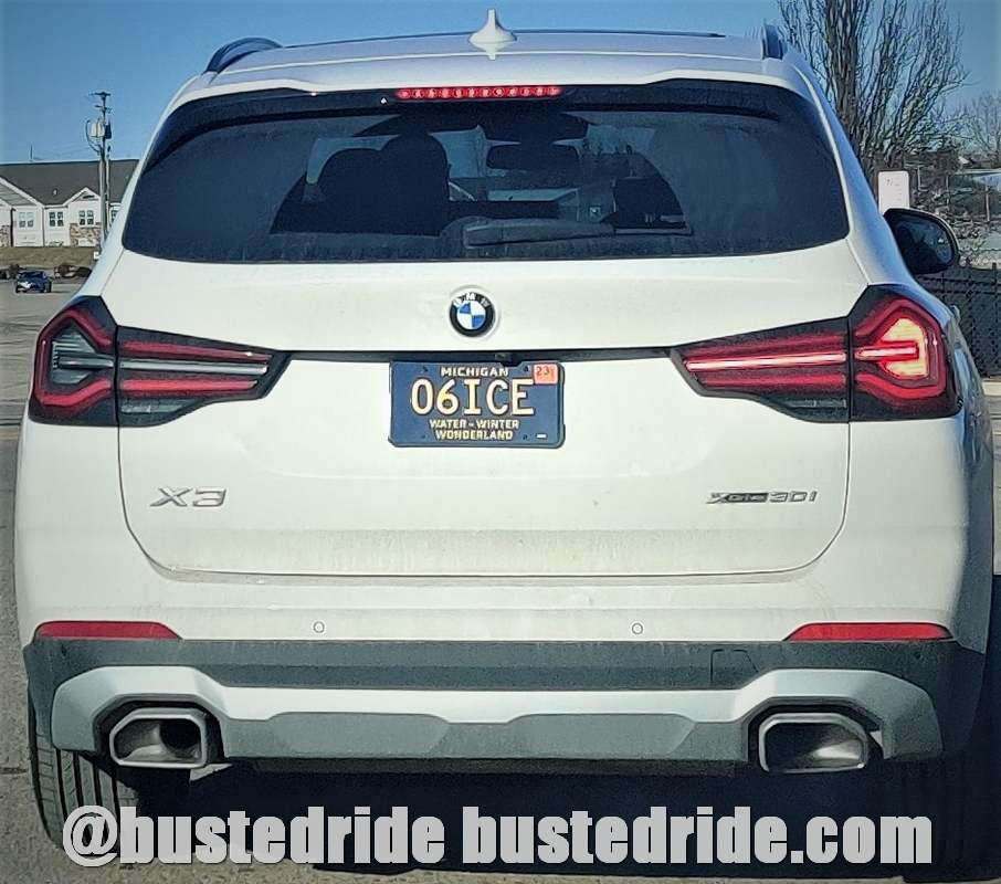 BMW - Vanity License Plate by Busted Ride