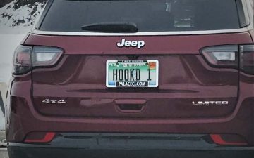 HOOKD 1 - Vanity License Plate by Busted Ride