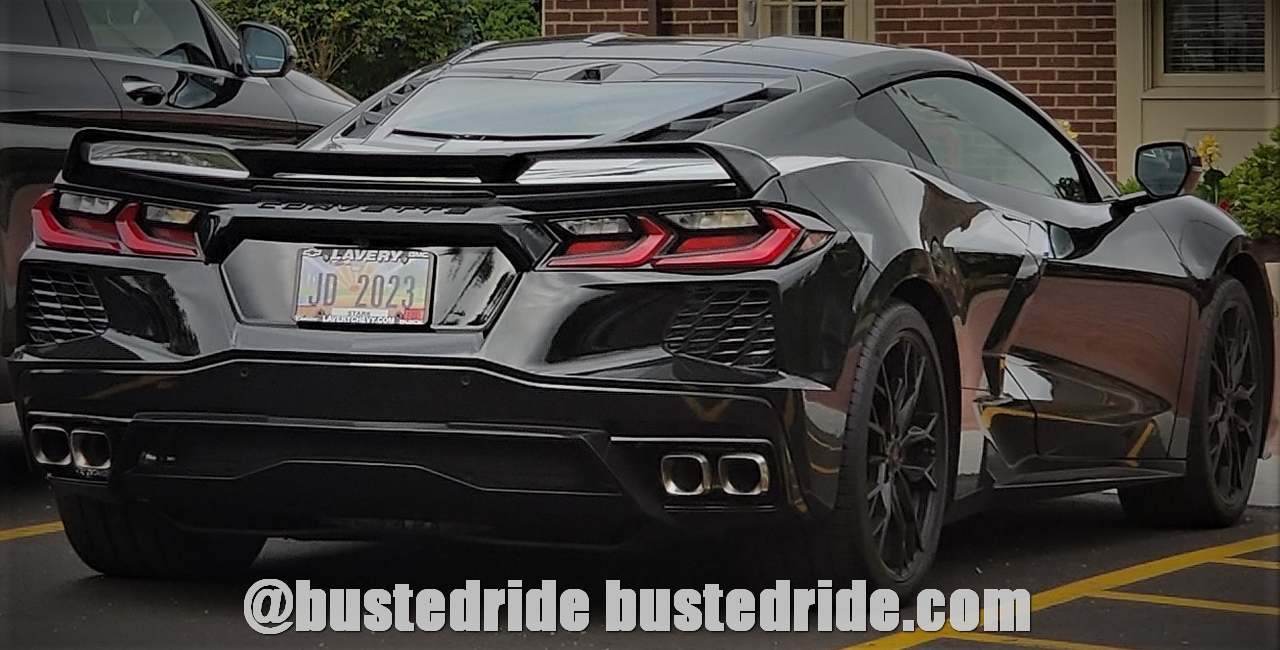 JD 2023 - Vanity License Plate by Busted Ride