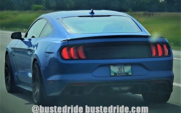 JDI - Vanity License Plate by Busted Ride