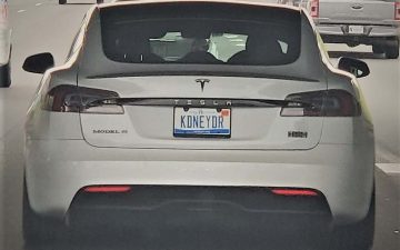 KDNEYDR - Vanity License Plate by Busted Ride