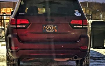 PSYCHE - Vanity License Plate by Busted Ride
