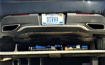 DIVVA - Vanity License Plate by Busted Ride