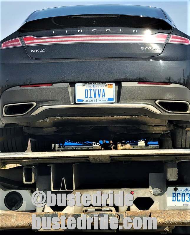 DIVVA - Vanity License Plate by Busted Ride