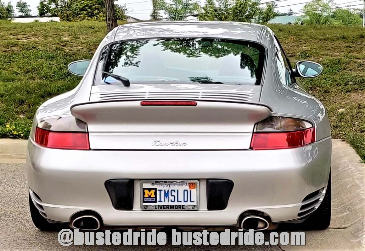 IMSLOL - Vanity License Plate by Busted Ride