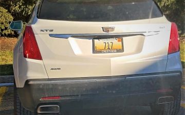 717 - Vanity License Plate by Busted Ride