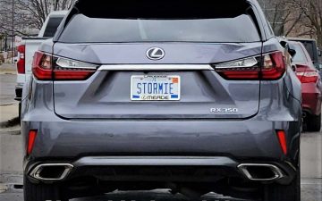 STORMIE - Vanity License Plate by Busted Ride