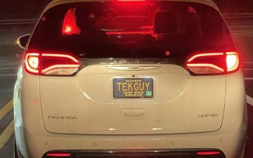 TEKGUY - Vanity License Plate by Busted Ride