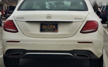 QUIRK - Vanity License Plate by Busted Ride