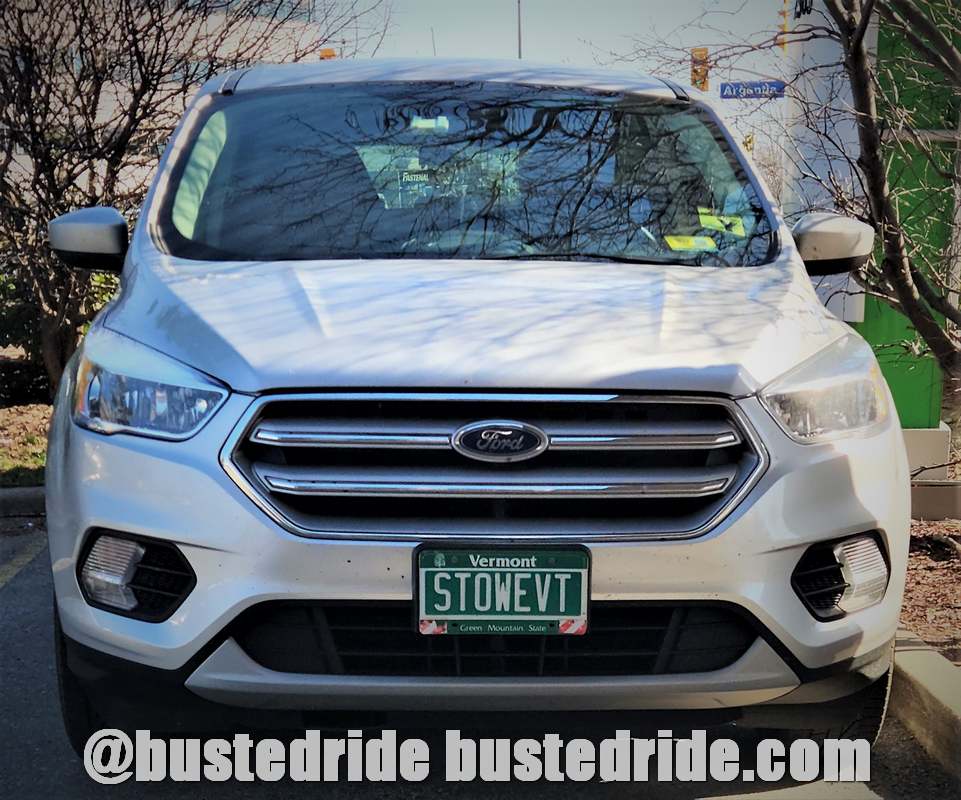 STOWEVT - Vanity License Plate by Busted Ride