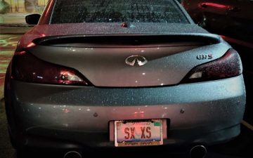 SX XS - Vanity License Plate by Busted Ride